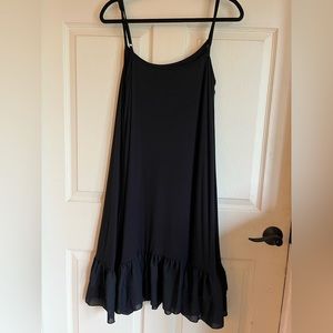 Matilda Jane ruffle after dusk shift dress sz L